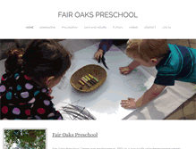 Tablet Screenshot of fairoakspreschool.com